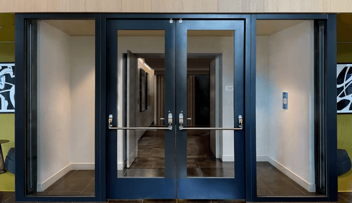 Fire Resistant Glass and Doors - NAVRON Fire Fighting Equipment