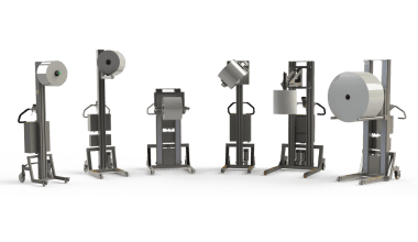 Roll and Reel Handling Equipment - NAVRON Material Handling Equipment